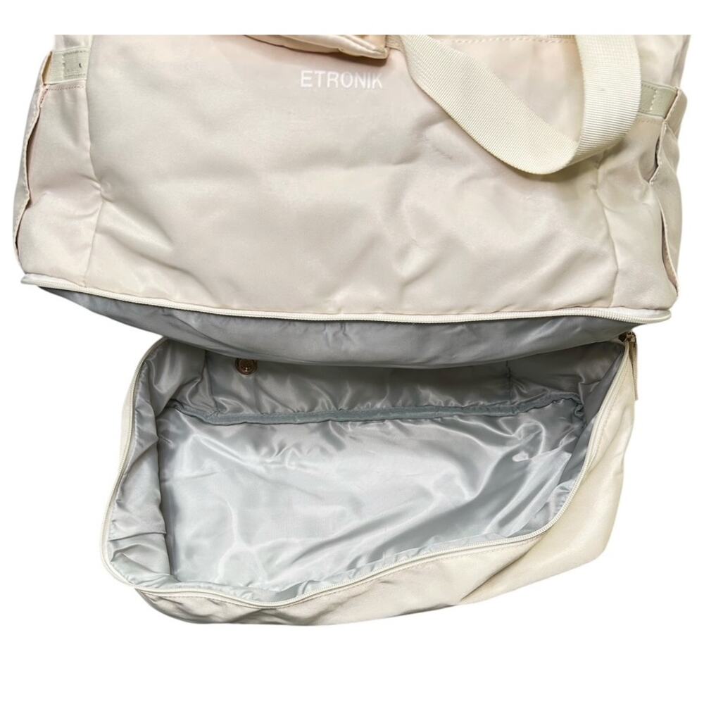 EKTRONIK Gym Bag 45L Carry On Travel Duffel Bag Shoe Compartment Luggage Sleeve - Picture 8 of 10